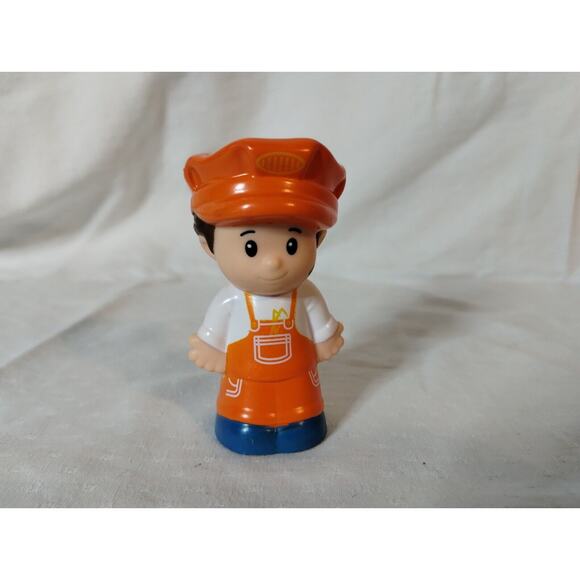 Fisher Price Little People Train Engineer Conductor Replacement Figure - Picture 1 of 3